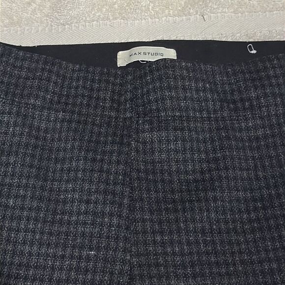 NWOT Max Studio Pull on Dk Blue/print women’s pant - Picture 2 of 2